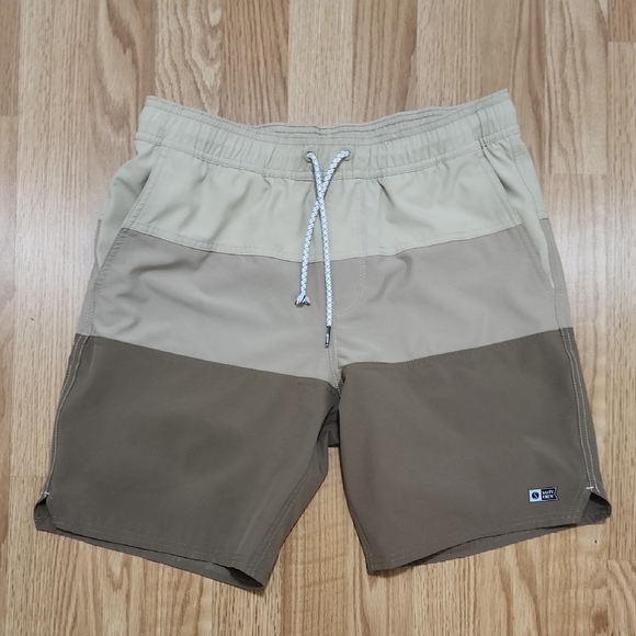 Salty Crew Boardshorts Beacon 2 Elastic  -Sand Size Small - Picture 4 of 11